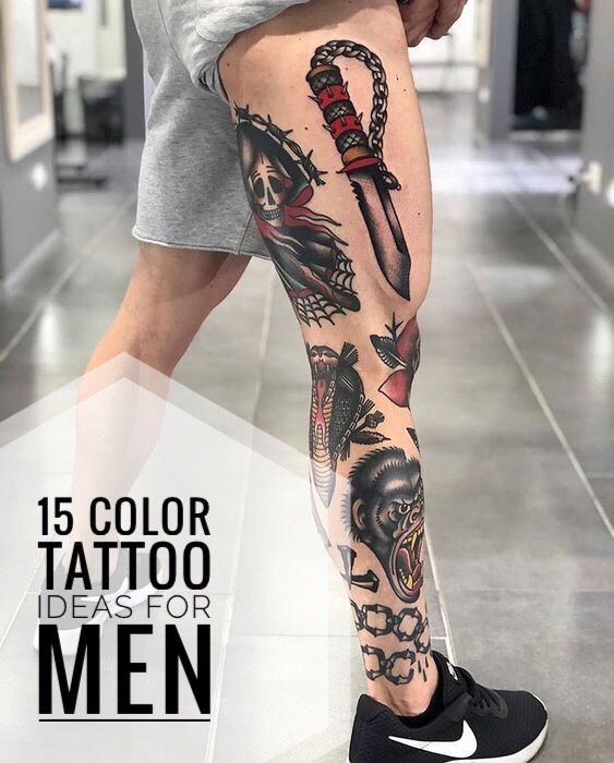 color tattoo ideas
