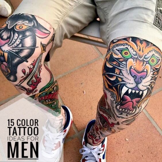 color tattoo ideas