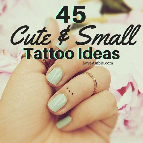 tattoo designs small cute