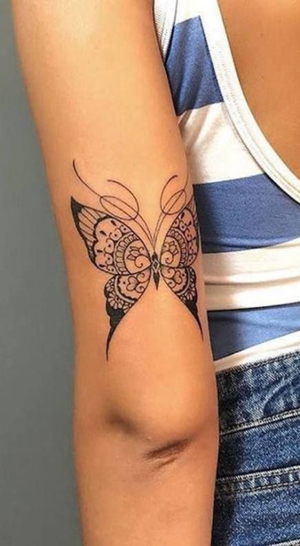butterfly tattoos for women on arm