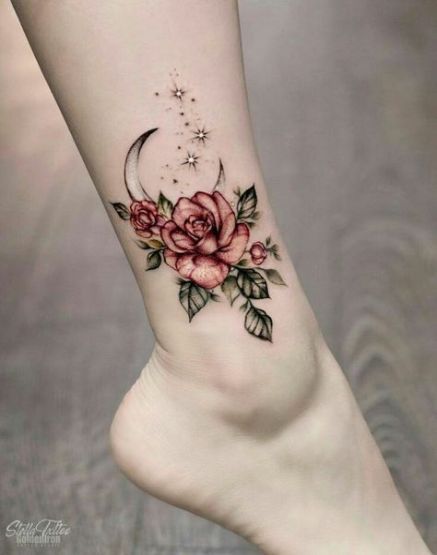 cover up tattoo ideas on ankle