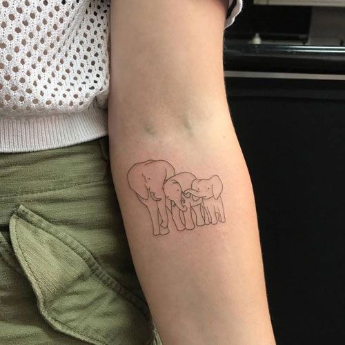 elephant tattoo meaning for women