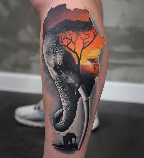 elephant tattoo ideas