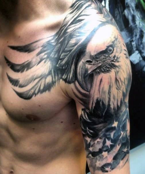 eagle tattoo ideas for guys