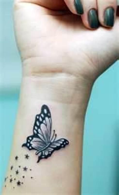 butterfly tattoo on wrist meaning