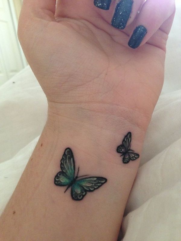 butterfly tattoo on wrist meaning