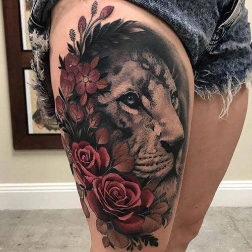 Tattoo Gallery : 22 Most Beautiful tattoos for women on thigh ...