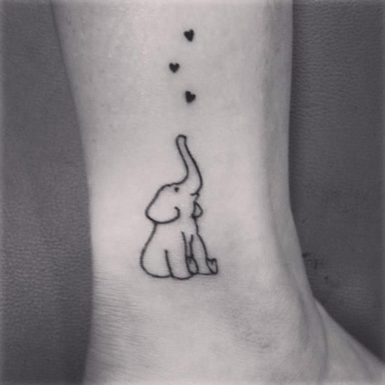 elephant tattoo ideas with meaning