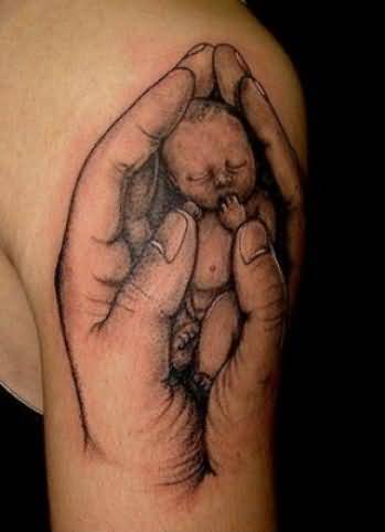 newborn baby boy tattoo ideas