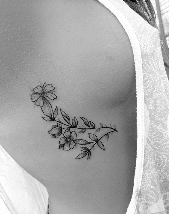 side boob tattoo ideas