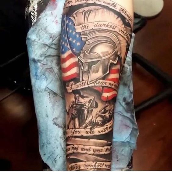 military tattoo ideas