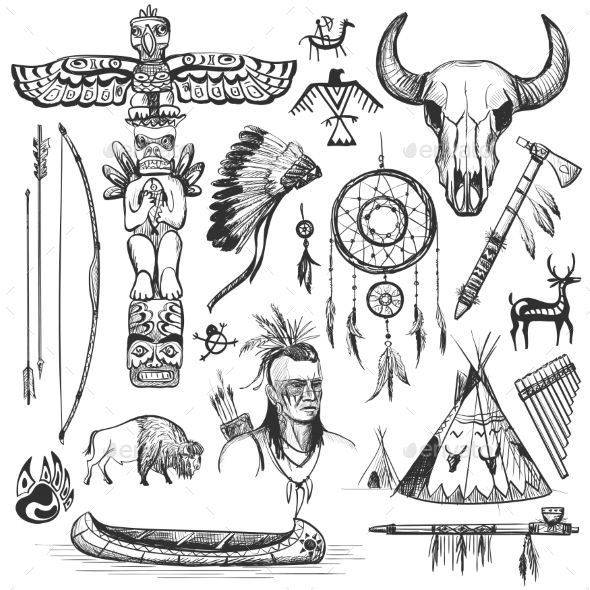 native american indian tattoo ideas