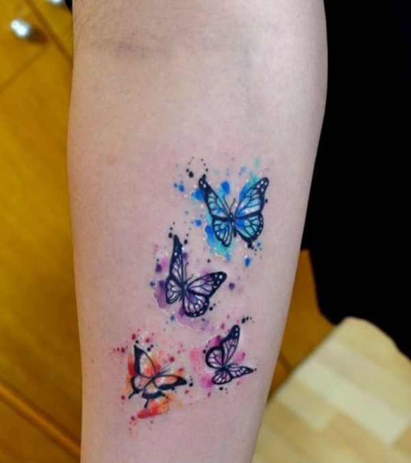 butterfly tattoo ideas forearm