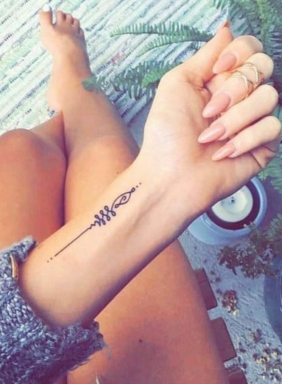 female side wrist tattoos ideas