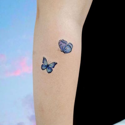 butterfly tattoos images