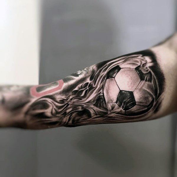 football tattoo ideas