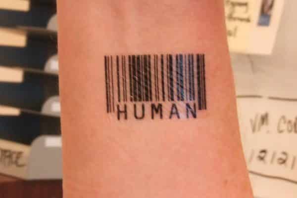barcode tattoo ideas