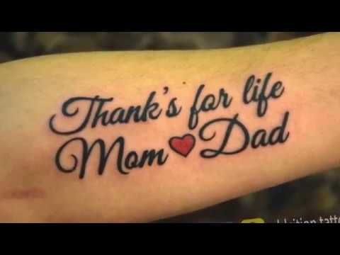 mum and dad tattoo ideas